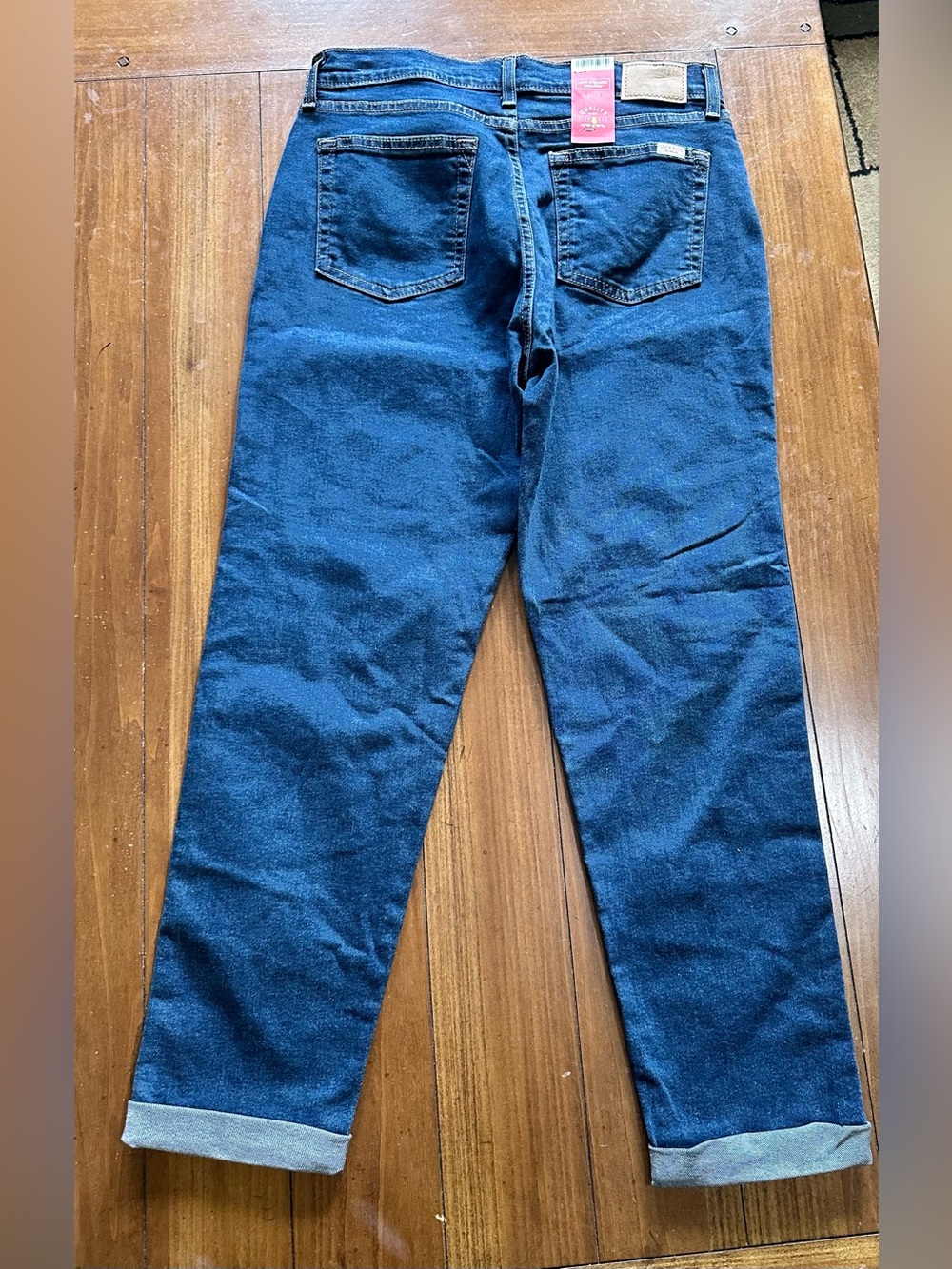 Levi's Straight Leg Women's Jeans in Deep Blue Denim